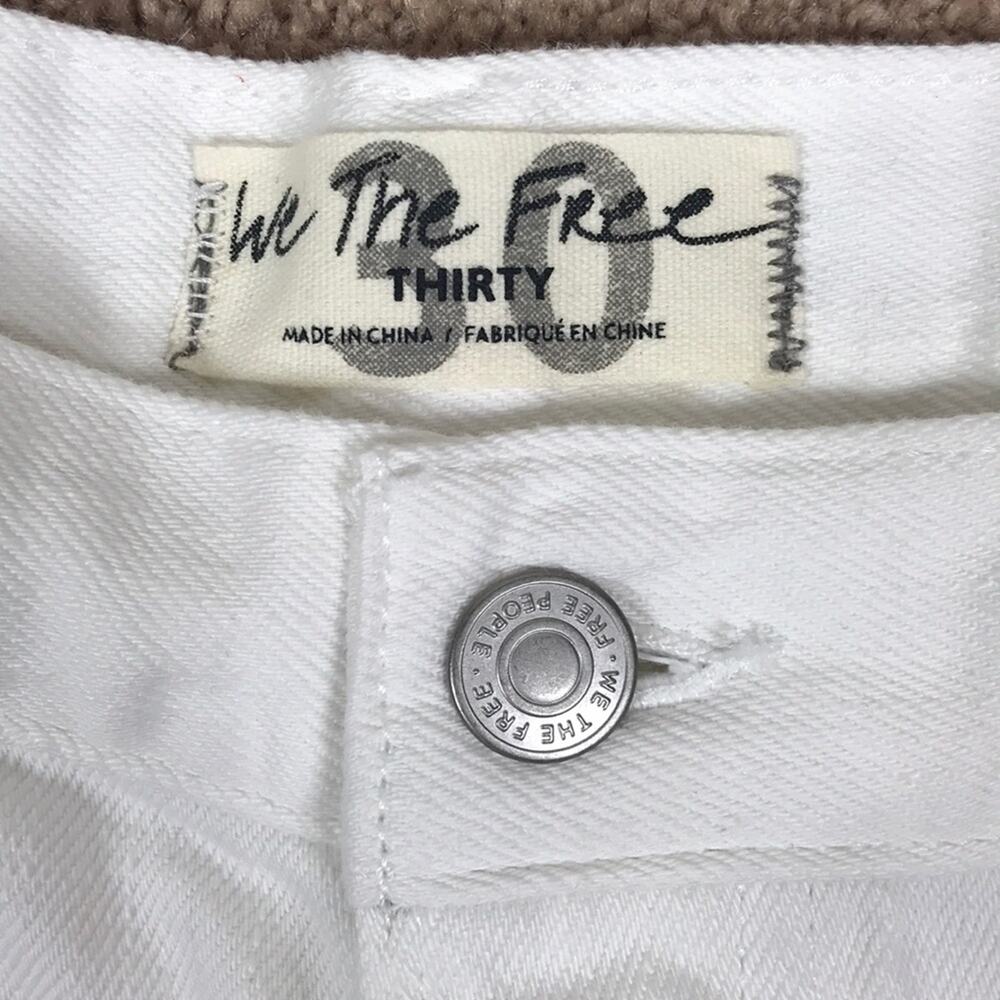 NWT Free People Good Vibrations Cutoffs. - Picture 6 of 9